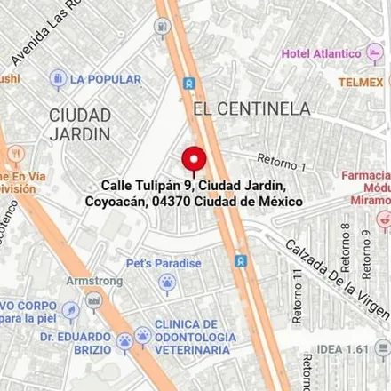 Buy this 3 bed house on Calle Tulipán 9 in Coyoacán, 04370 Mexico City