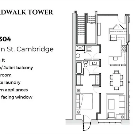 Rent this 1 bed apartment on 29 Main Street in Cambridge, ON N1R 1V4