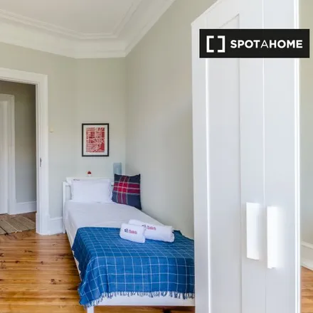 Rent this 7 bed room on Rua Carlos Mardel 31 in 1000-098 Lisbon, Portugal