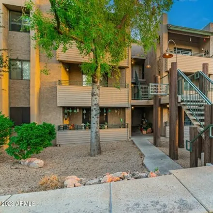 Buy this 2 bed condo on OLPH Parish Life Center and Gymnasium in 7655 East Main Street, Scottsdale