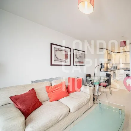 Rent this 1 bed apartment on DPD in Hallsville Road, London