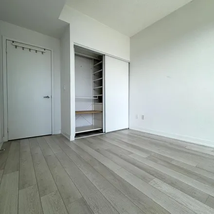Rent this 1 bed apartment on Omega on the Park in 115 McMahon Drive, Toronto