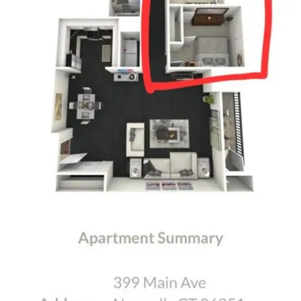 Rent this 1 bed room on 701 Glover Avenue in Winnipauk, Norwalk