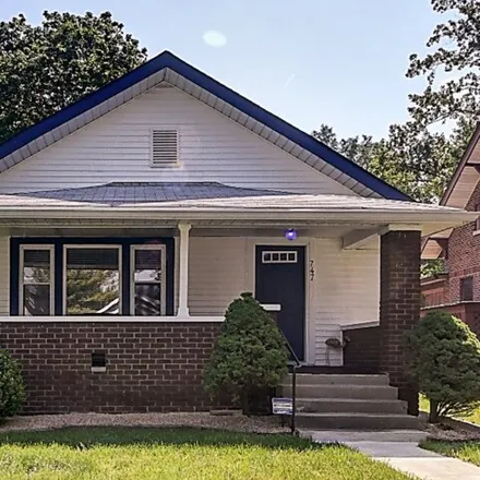 Buy this 2 bed house on 747 North Dequincy Street in Indianapolis, IN 46201