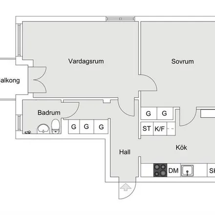 Image 2 - Tuanthong thaimassage, Skärlingebacken, 124 34 Stockholm, Sweden - Apartment for rent